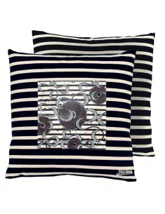 Coussin Origine graphite Jean Paul Gaultier - Coussins
