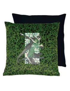 Coussin Tango vert Jean Paul Gaultier - Coussins