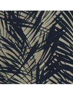 Tissu Cuba fusain - Tissus Lelievre