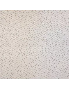 Tissu Facette blanc - Tissus Lelievre