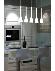 Suspension Vase blanche 5, Linea Verdace 2