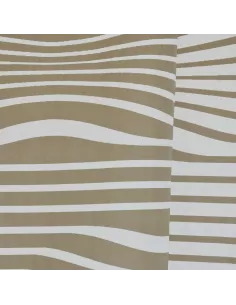 Tissu Illusion beige Jean Paul Gaultier