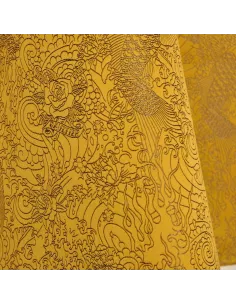 Tissu Skin gold Jean Paul Gaultier