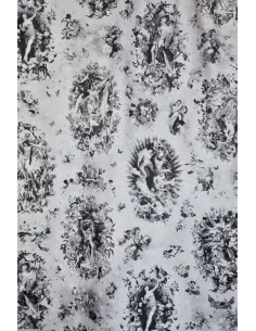Tissu Angelots noir Jean Paul Gaultier 2