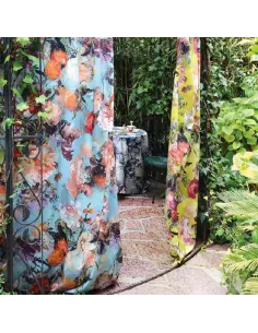Tissu Botanique Bleuet - Jean Paul Gaultier 2