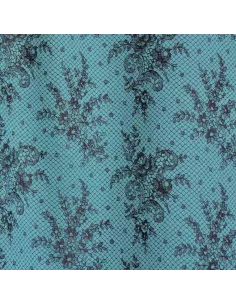 Tissu Casino Pétrole - Jean Paul Gaultier