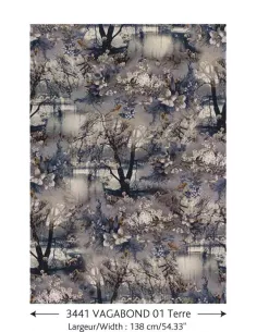 Tissu Vagabond Terre, Jean Paul Gaultier 2