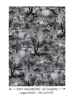 Tissu Vagabond Graphite, Jean Paul Gaultier 2