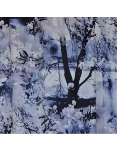 Tissu Vagabond Encre, Jean Paul Gaultier