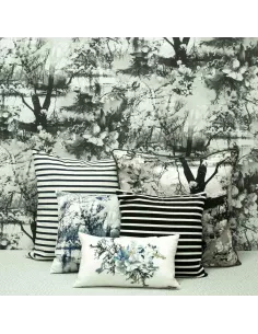 Papier peint Brume Ecru/Noir - Jean Paul Gaultier 2