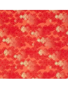 Velours Hana Kiriko orange - K3 design by Kenzo Takada