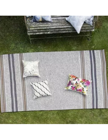 Tapis Pompano Natural couloir Outdoor - Designers Guild