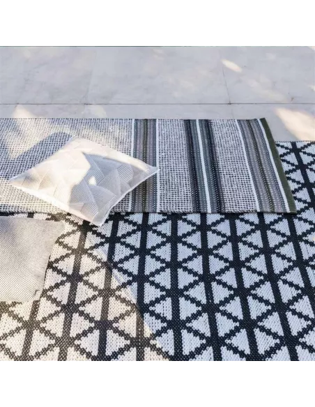 Tapis Pompano Natural couloir Outdoor - Designers Guild