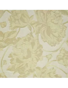 Tissu Pivoines jacquard beige K3 design by Kenzo Takada