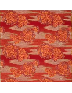 Tissu Butterfly orange - K3 design by Kenzo Takada