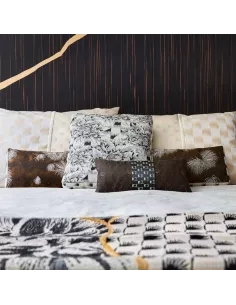 Tissu Kiku Awase jacquard Sapin K3 design by Kenzo Takada 2