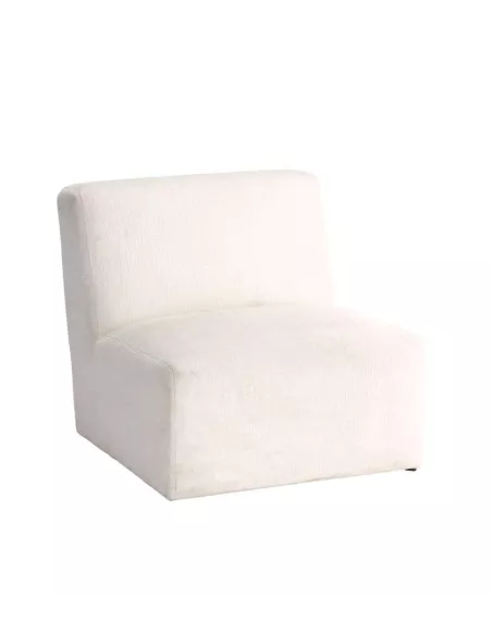 Fauteuil Melles blanc - Athezza | DecoenLigne