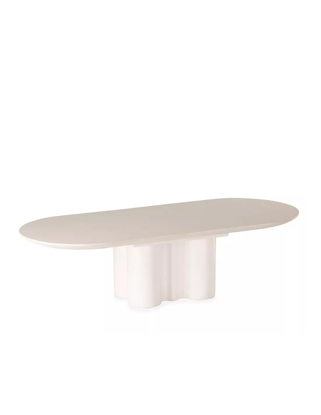 Table basse ovale design
