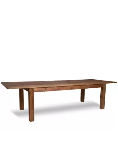 Table Repas Extensible Mavora Pin Recyclé - Athezza | Deco en Ligne