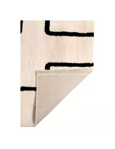 Tapis Louisa Caviar 160x230 ou 200x290 en polyester Vivaraise 2