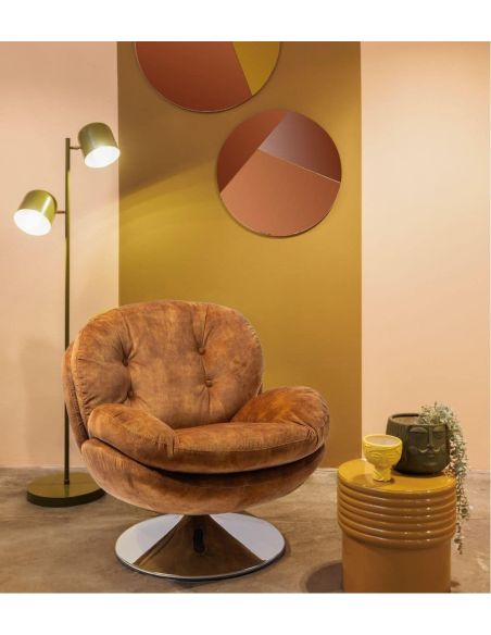Fauteuil Memento Gold - Athezza | DecoenLigne
