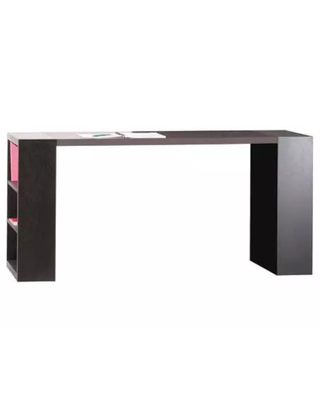 Bureau design Nappa PH Collection en chêne aux rangements des 2 côtés