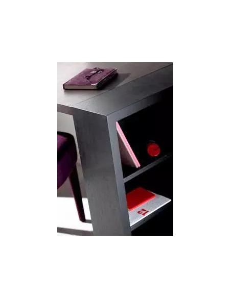 Bureau design Nappa PH Collection en chêne aux rangements des 2 côtés