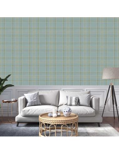 Papier peint Deerpath Trail Plaid - Ralph Lauren