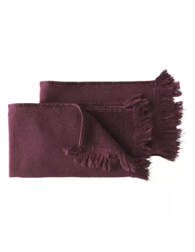 x2 Serviette Invités Luna Nuts La Cerise sur le Gâteau en coton Bio