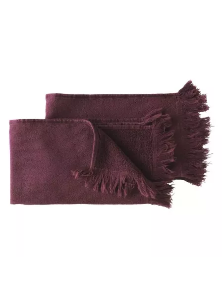 x2 Serviette Invités Luna Nuts La Cerise sur le Gâteau en coton Bio