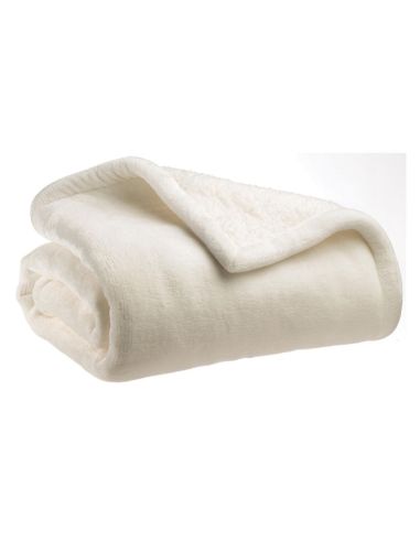 Jeté de lit Michka fausse fourrure Vivaraise - 10 Coloris