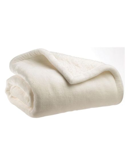 Jeté de lit Michka fausse fourrure Vivaraise - 10 Coloris
