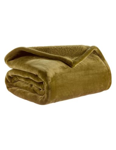 Jeté de lit Michka fausse fourrure Vivaraise - 10 Coloris