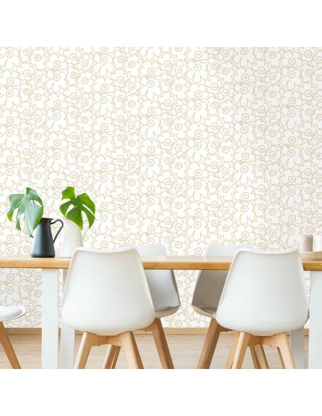 Papier peint Piirto Unikko, Marimenko - 7 Coloris