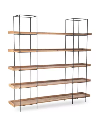 Étagère Schola d’Athezza – Design industriel bois et métal