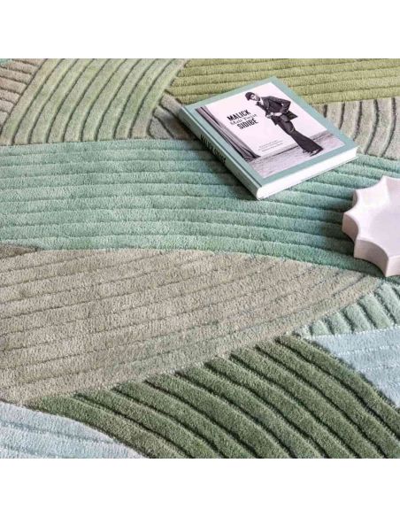 Tapis Canopée Vert Edito – Samuel Accoceberry