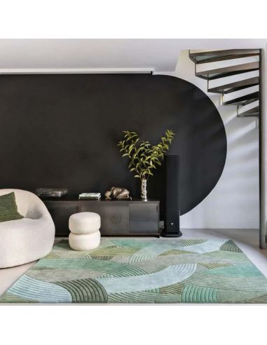 Tapis Canopée Vert Edito – Samuel Accoceberry