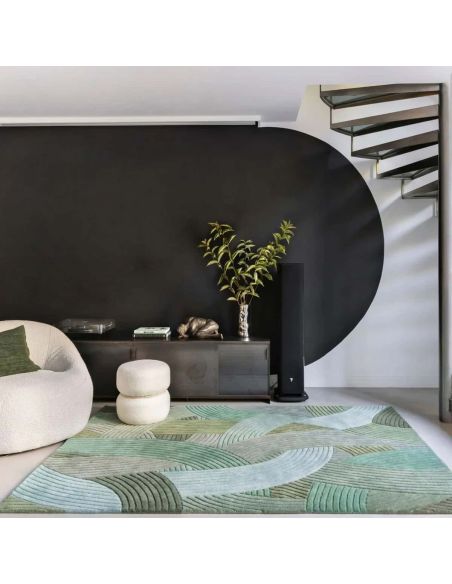 Tapis Canopée Vert Edito – Samuel Accoceberry