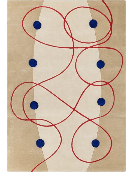 Tapis Voyage Marseille Red – Carpets & More x Malwina Konopacka