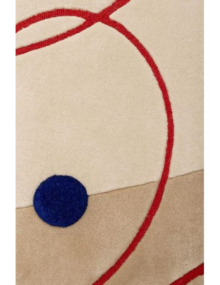 Tapis Voyage Marseille Red – Carpets & More x Malwina Konopacka