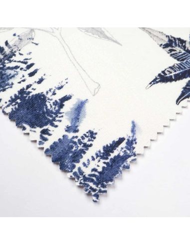 Tissu Acanthus Indigo Outdoor - Designers Guild