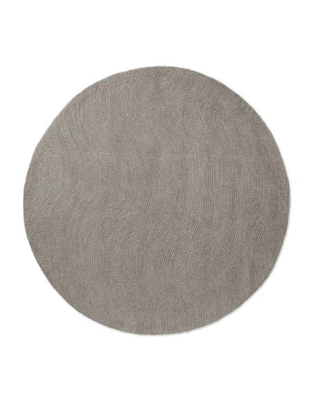 Tapis rond Decor Echo Pebble – Brink & Campman