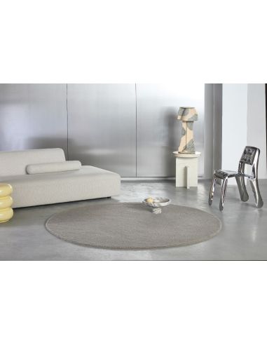 Tapis rond Decor Echo Pebble – Brink & Campman