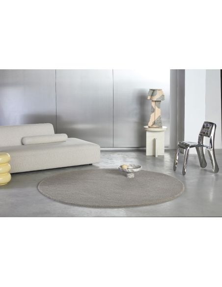Tapis rond Decor Echo Pebble – Brink & Campman