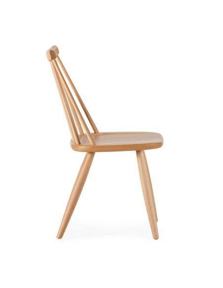 Chaise Norr en bois naturel | Thai Natura