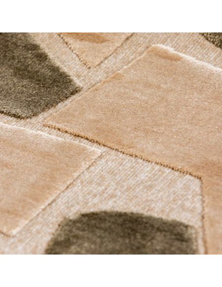 Tapis Nacala Kaki - Idaho Éditions | Tapis Design