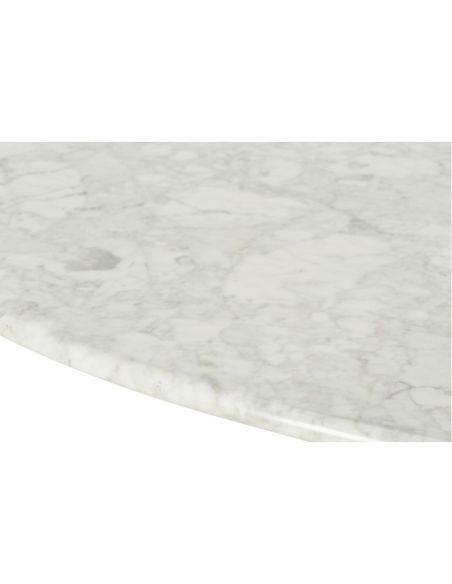 Table Marbella Ovale Blanche marbre 180 cm | Athezza