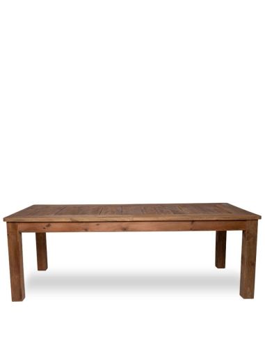 Table Repas Extensible Mavora Pin Recyclé - Athezza | Deco en Ligne