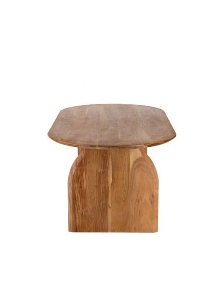 Table Repas Ovale Nerja 200 cm Bois de Manguier - Athezza