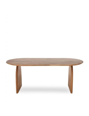 Table Repas Ovale Nerja 200 cm Bois de Manguier - Athezza